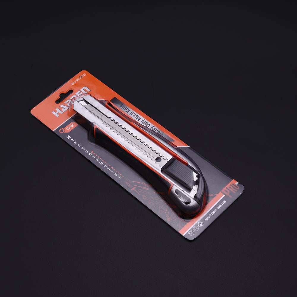 Harden 25mm Heavy Duty Metal Utility Knife 570335 Harden